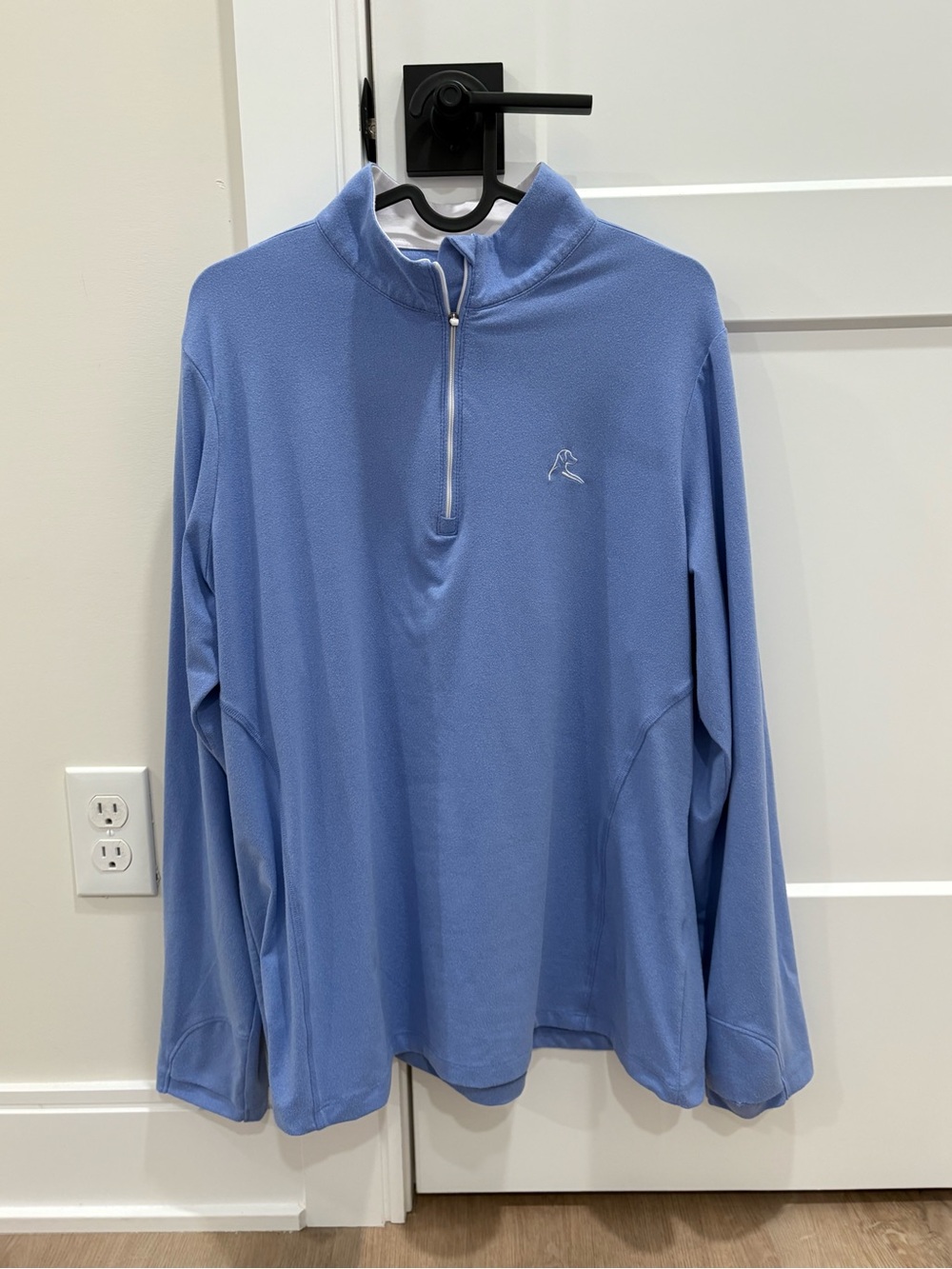 Rhoback Light Blue Quarter-Zip Pullover - Picture 2 of 7